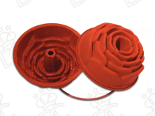 Moule en silicone alimentaire pour Rose mm Ø220x100h