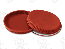 Moule à tarte rond en silicone alimentaire mm Ø240x30h