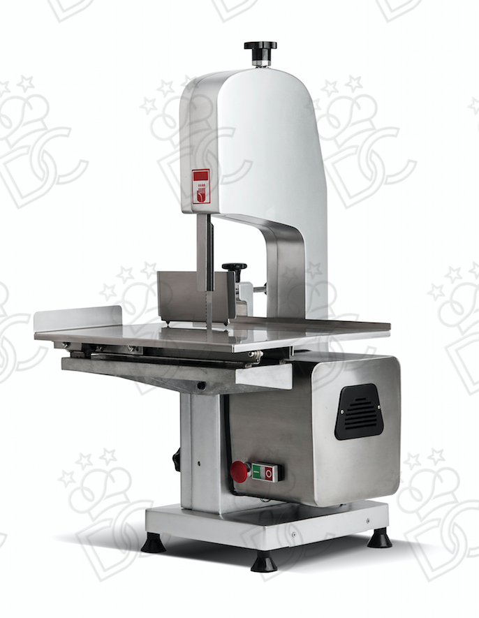 Bench bone saw in anodized aluminum - blade 1650 mm