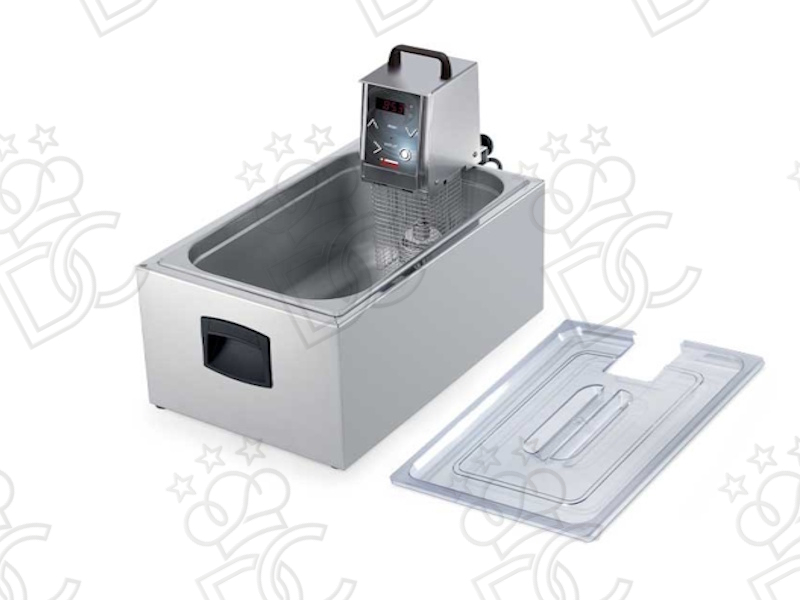 Bac inox avec couvercle GN1\1 pour Softcooker