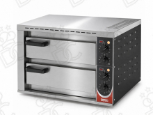Stromboli 2 countertop electric pizza oven - 2 baking chambers