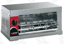 Toaster 6C - 3 tongs - armored heating elements