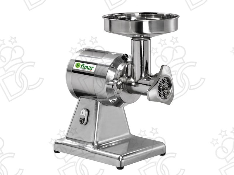 Meat Mincer 12TS - mouth ø 52 mm - removable stainless steel grinding unit - single-phase