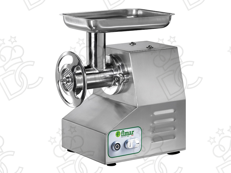 Hachoir à viande 22TS - bouche ø 52 mm - groupe de broyage amovible en acier inoxydable - monophasé