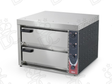 Vulcano countertop electric pizza oven - 2 baking chambers - click to discover the available options