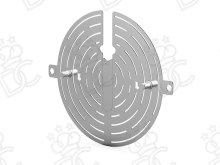 Air flow reducer for LineMiss ovens