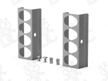 GN2/3 side supports for LineMiss ovens 460x330