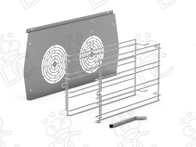 Side support adaptation 600x400 for LineMiss ovens 600x400