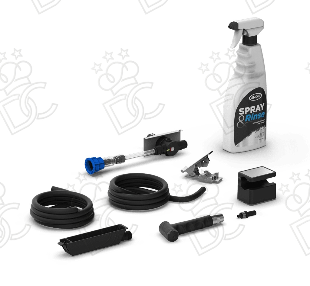 QUICK.Rinse - External washing and drain kit + Detergent bottle