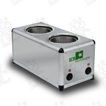 Double chocolate melter for gelato Caraphot Two - capacity 7 ltx2