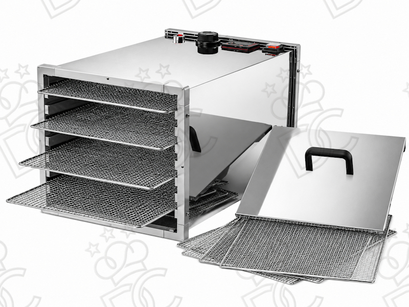 Fruit and vegetable dehydrator - 4 shelves