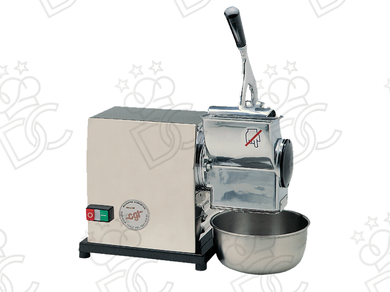 Râpe 12 MEC INOX CE bouche cm 14x8 - monophasé